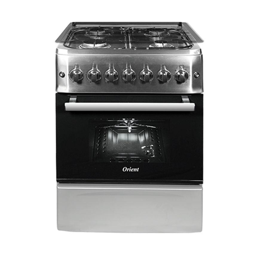 Cuisinière à gaz 4 FEUX ORIENT OC-60-60TTI - 60cm - Inox