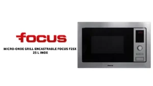 Four encastrable FOCUS F25X – INOX