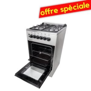 Cuisinière à gaz 4 FEUX GOLD OG.5025INC – Inox