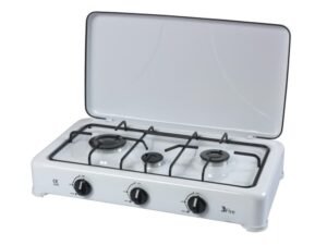 Réchaud plat ONIX 3F Émaillé - Noir
