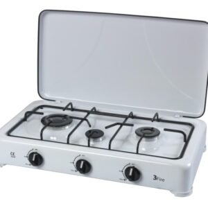 Réchaud plat ONIX 3F Émaillé - Noir