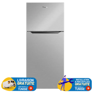 CONDOR NO FROST Double Portes 468Litres - Inox