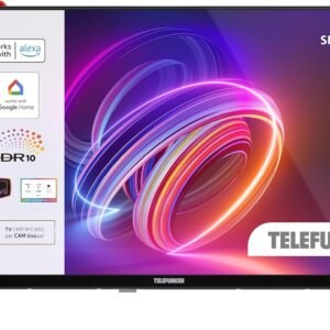 Tv TELEFUNKEN 32 Pouces HD E3E | SMART GOOGLE TV - Avec Récepteur Intégré - Noir