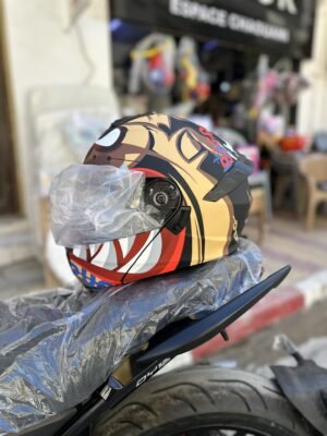 Casque Homologué DOT BK Taz