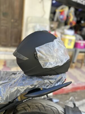 Casque Homologué DOT BK Noir Matt