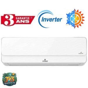 Climatiseur CRISTOR 12000 BTU Inverter Tropicalisé M4I T3 Chaud Froid - Garantie 3 Ans