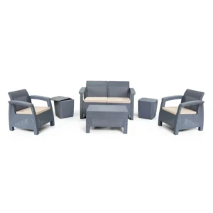 SALON CARTHAGE 6PLACES (2TABOURETS_COFFRES)
