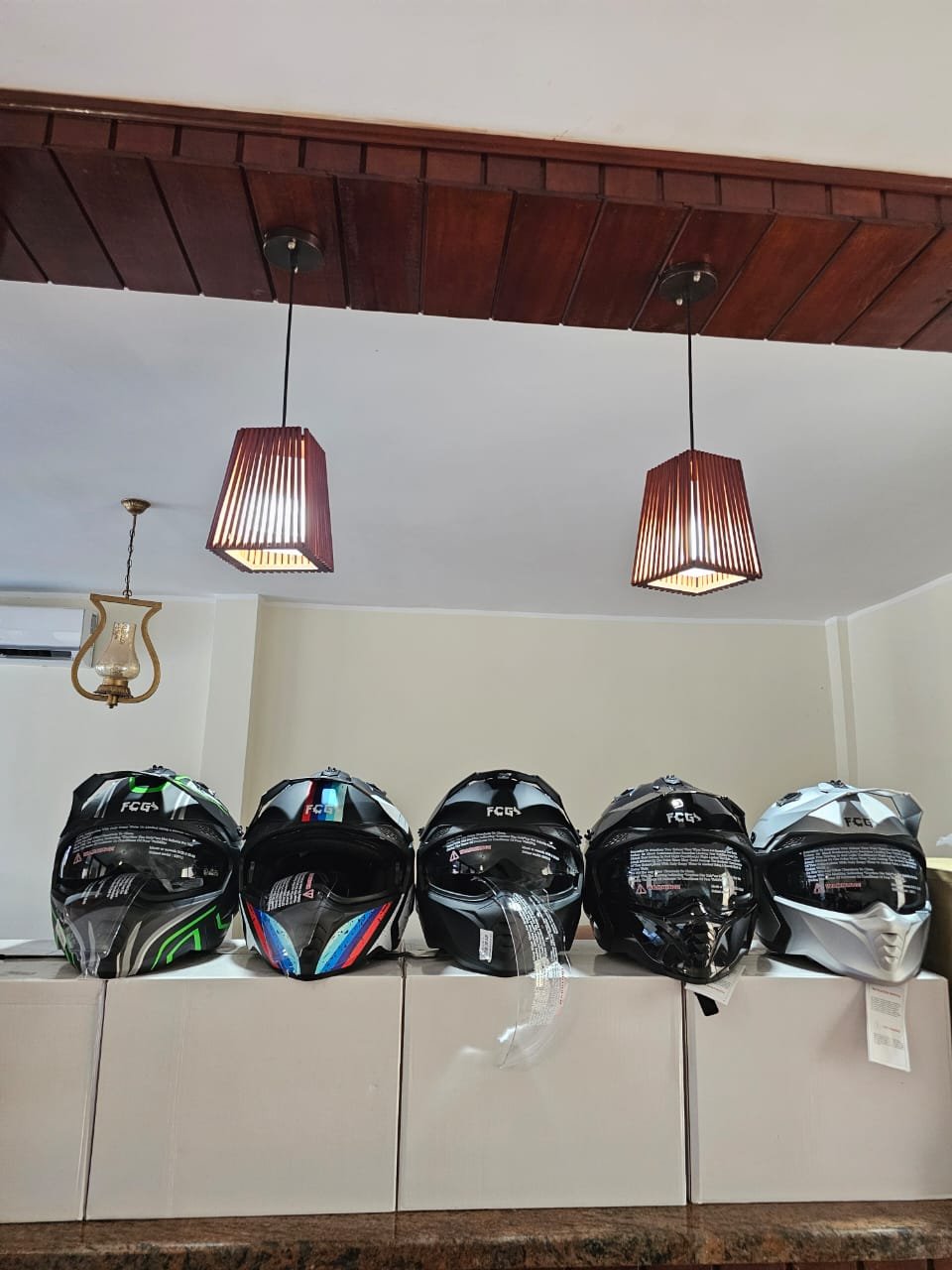 🏍️ Casque Intégral Moto FCG 03